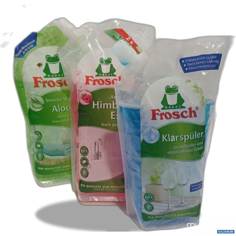 Artikel Nr. 938901: Frosch Set - Antikalk, Waschmittel und Klarspüler