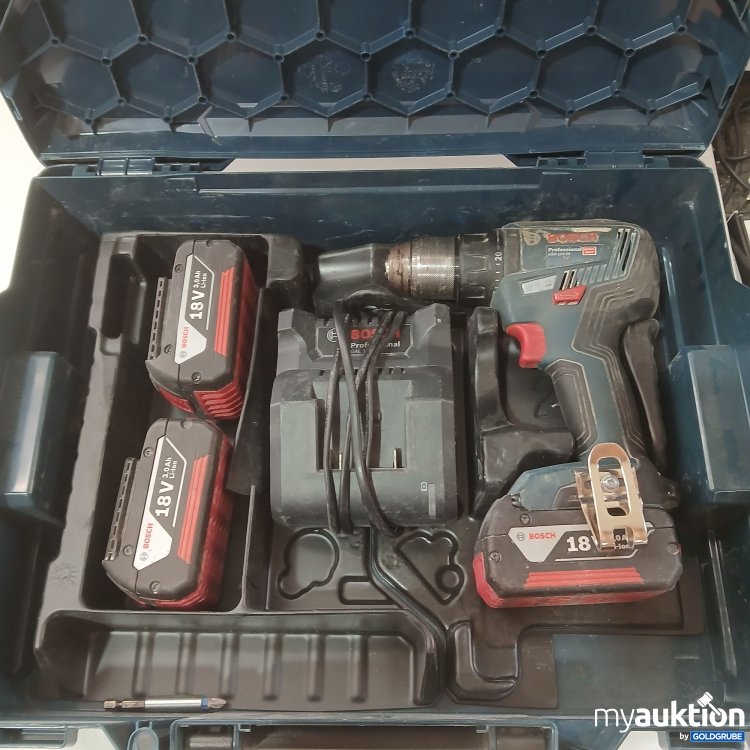 Artikel Nr. 982901 Artikel Nr. 982901: Bosch Professional GSR 18V-55inkl. 3 Bosch 18V 3.0Ah Akkus & Ladegerät