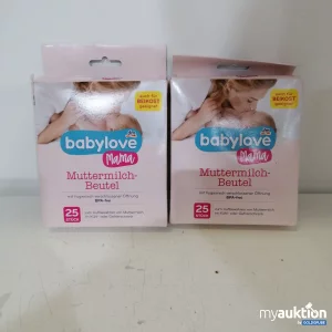 Auktion Babylove Muttermilch-Beutel