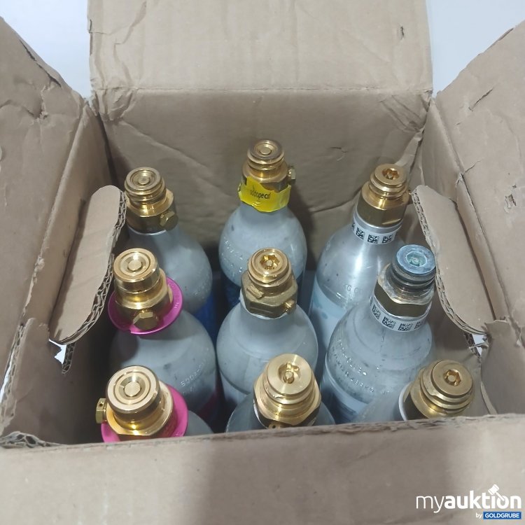 Artikel Nr. 467902 Artikel Nr. 467902: Diverse leere Sodastream Co2 Kartuschen 9Stk