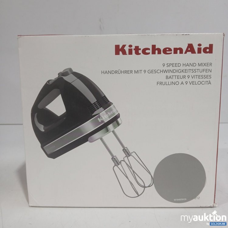 Artikel Nr. 468902 Artikel Nr. 468902: KitchenAid Handrührer mit 9 Geschwindigkeitsstufen