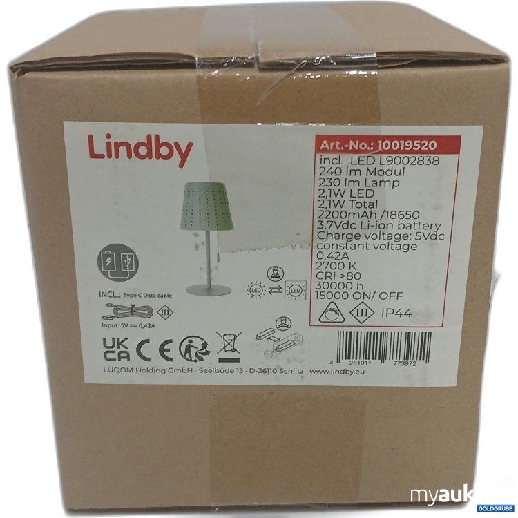 Artikel Nr. 882902: Lindby LED Lamp 10019520