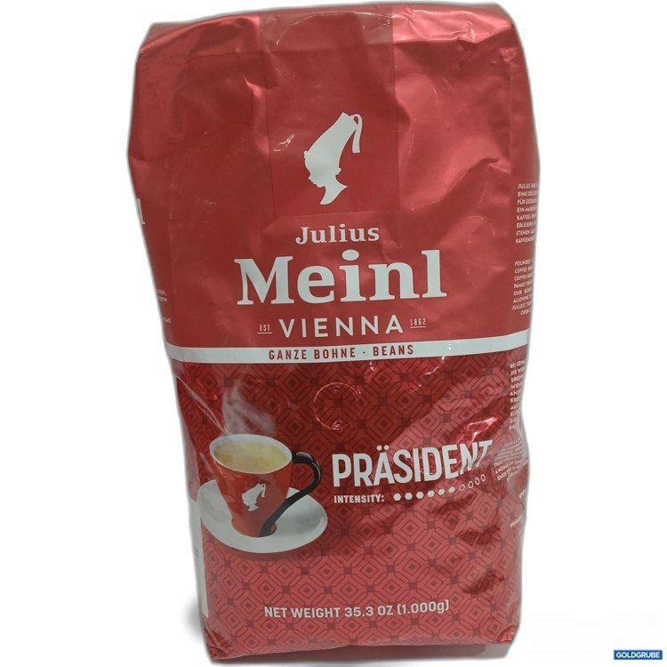 Artikel Nr. 891902: Julius Meinl Präsident 1000g Ganze Bohnen 