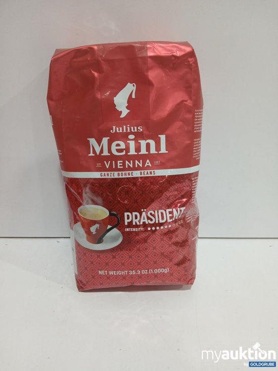 Artikel Nr. 891902: Julius Meinl Präsident 1000g Ganze Bohnen 