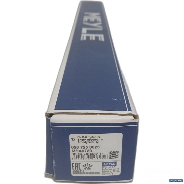 Artikel Nr. 955902: Meyle Stoßdämpfer hinten 0267250025 