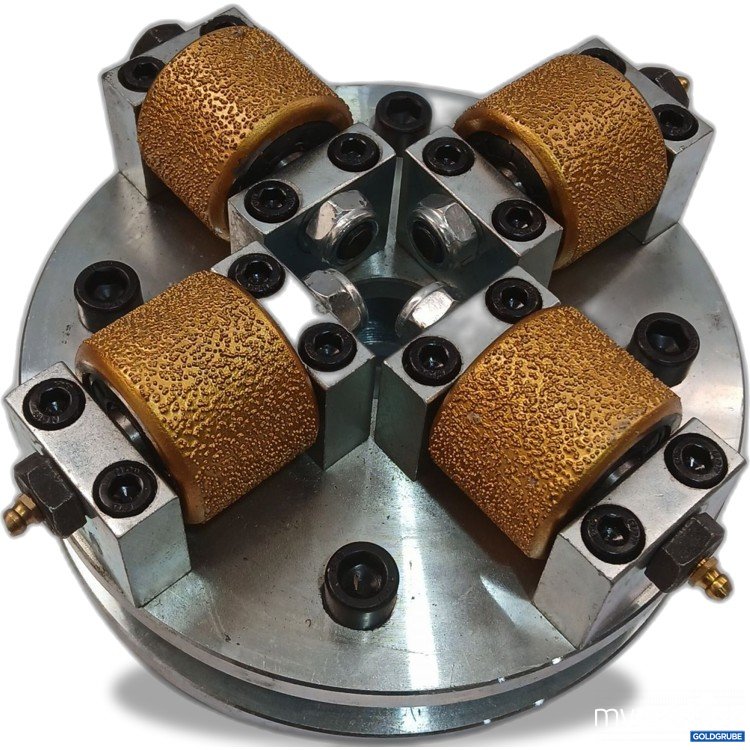 Artikel Nr. 963902: Buschhammerplatte mit feiner Oberfläche für Steinmarmor Durchmesser 24cm