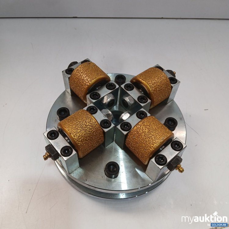 Artikel Nr. 963902: Buschhammerplatte mit feiner Oberfläche für Steinmarmor Durchmesser 24cm