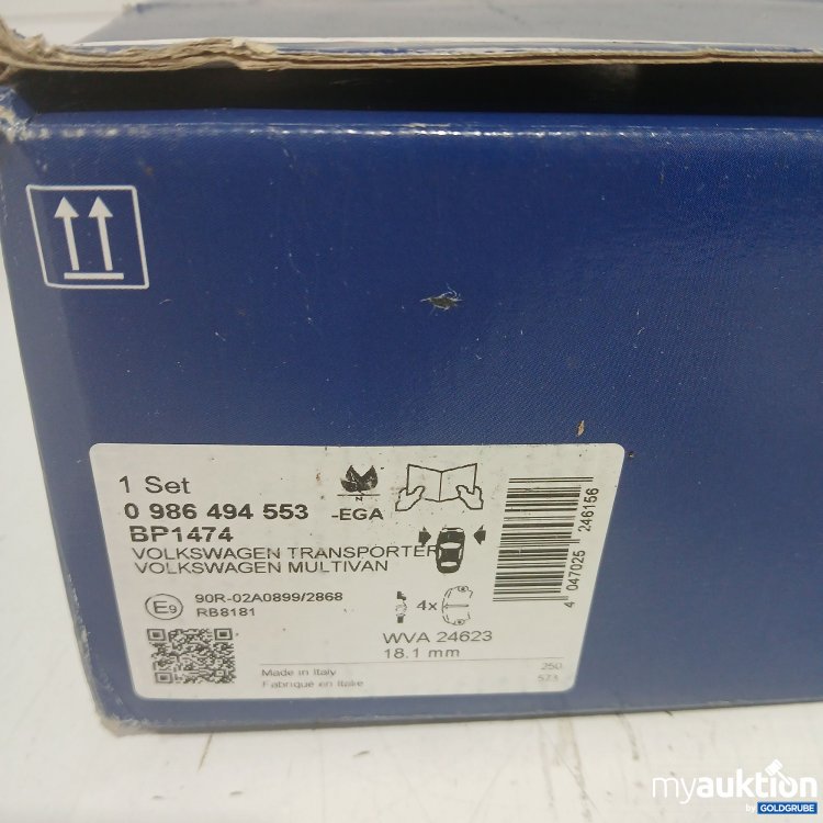 Artikel Nr. 978902 Artikel Nr. 978902: Bosch BP1474 0986494553 Volkswagen Transporter Volkswagen Multivan