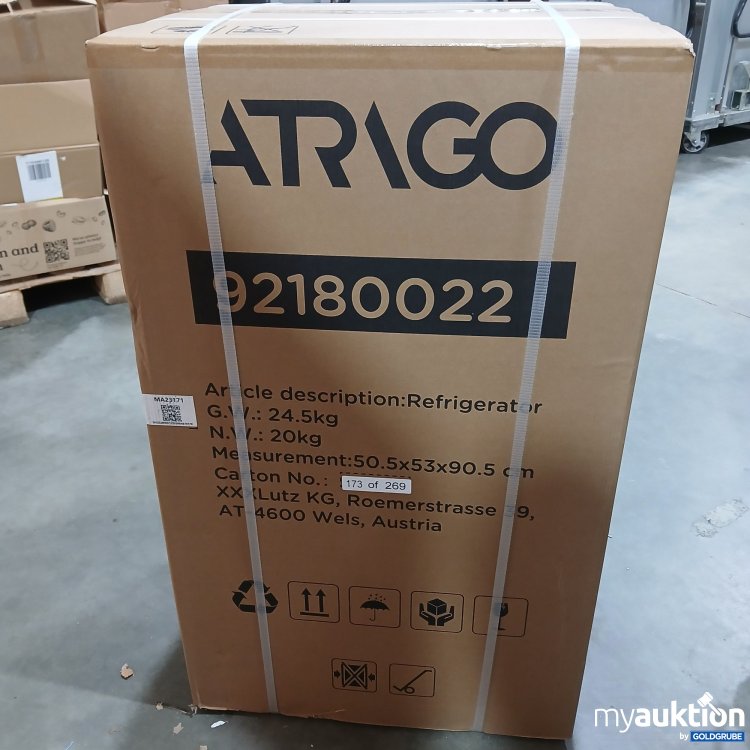 Artikel Nr. 980902 Artikel Nr. 980902: Atrigo 92180022 Kühlschrank