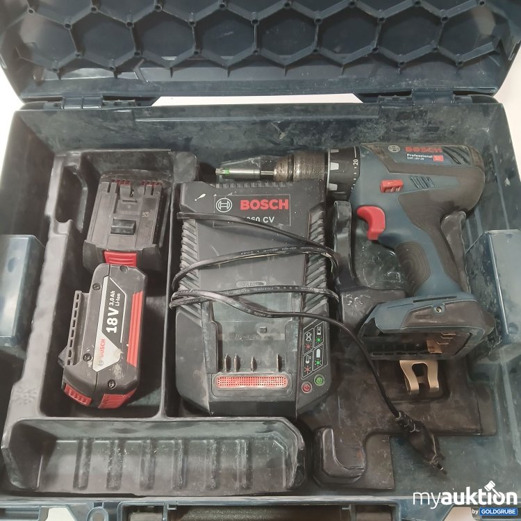 Artikel Nr. 982902 Artikel Nr. 982902: Bosch Professional GSR 18V-28 inkl. 2 Bosch 18V 3.0 Ah Akkus & Ladegerät