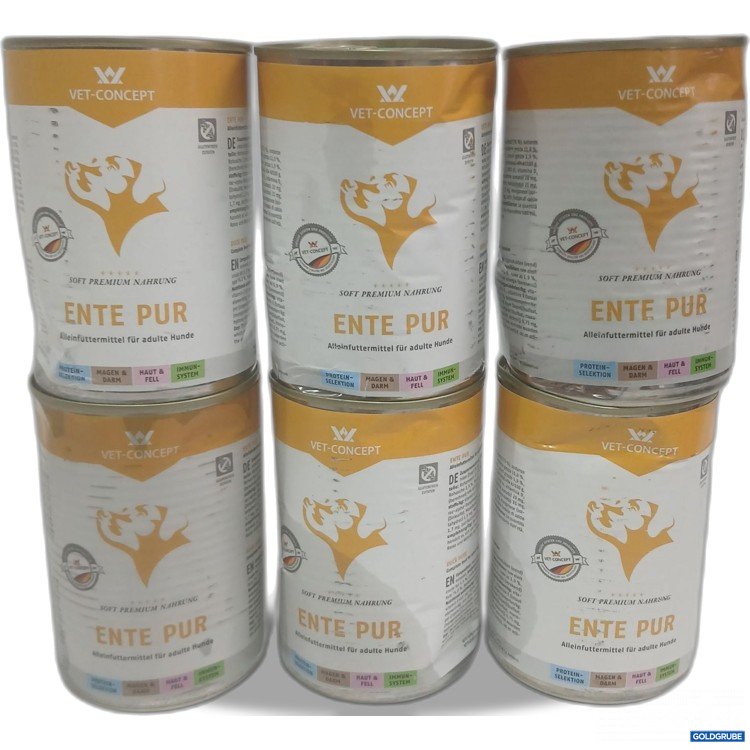 Artikel Nr. 984902: Vet-Concept Hundefutter Ente Pur 400g 6Stk