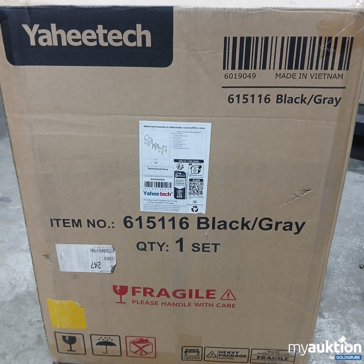 Artikel Nr. 466903 Artikel Nr. 466903: Yaheetech Möbel Set 1 Black/Gray