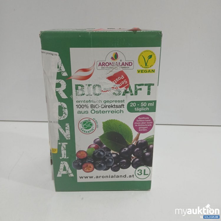 Artikel Nr. 813903 Artikel Nr. 813903: Aronialand Bio-Saft Aronia 3l