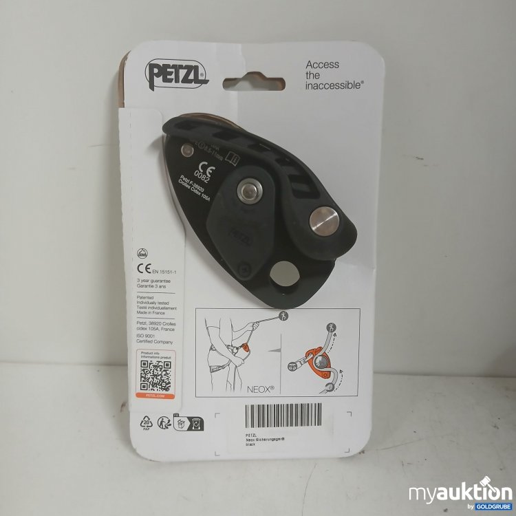 Artikel Nr. 874903: Petzl Neox Sicherungsgerät Black