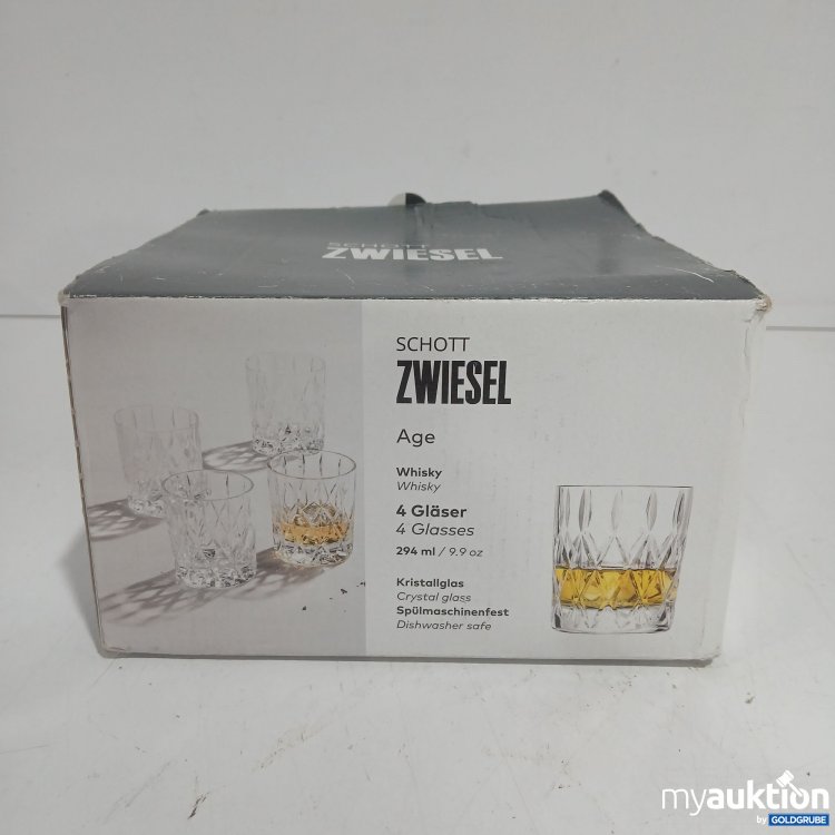 Artikel Nr. 893903: Schott Zwiesek Age Whisky 4Gläser 294ml 