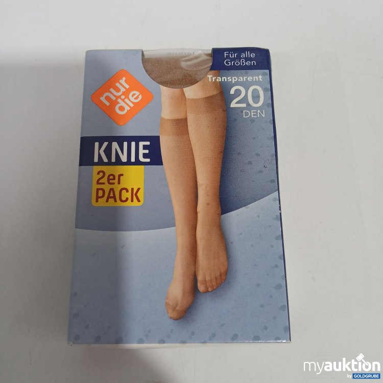 Artikel Nr. 905903: Nur die Knie Strümpfe 2er Pack 20DEN 