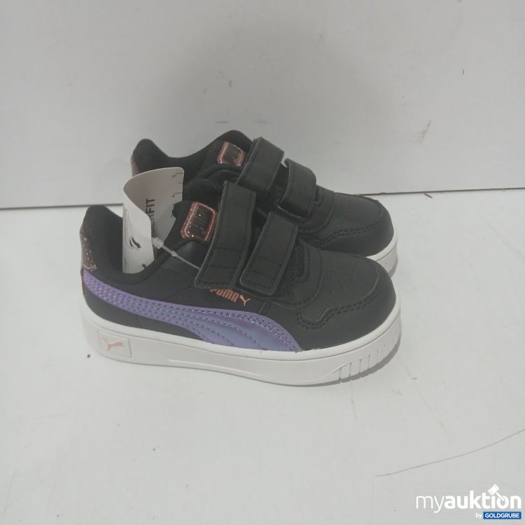Artikel Nr. 930903 Artikel Nr. 930903: Puma Sneaker schwarz-lila Kleinkind Gr 22