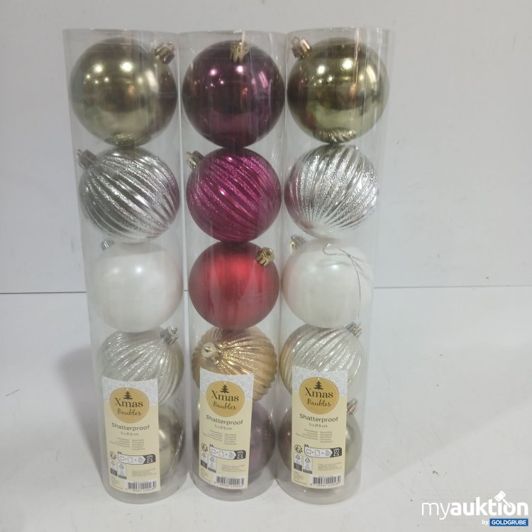 Artikel Nr. 939903 Artikel Nr. 939903: Xmas Baubles Shatteeproof 3x 5x ø8cm