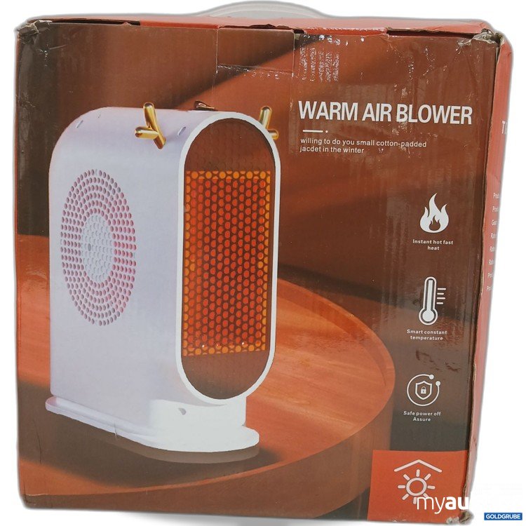 Artikel Nr. 963903: Heizlüfter grün 500-1000W 24.5x9.5x26cm