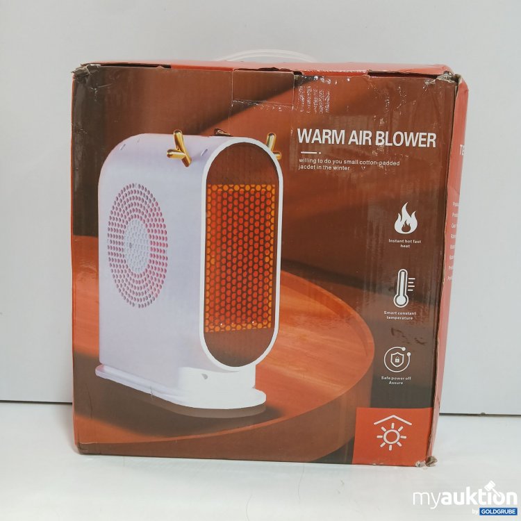 Artikel Nr. 963903: Heizlüfter grün 500-1000W 24.5x9.5x26cm