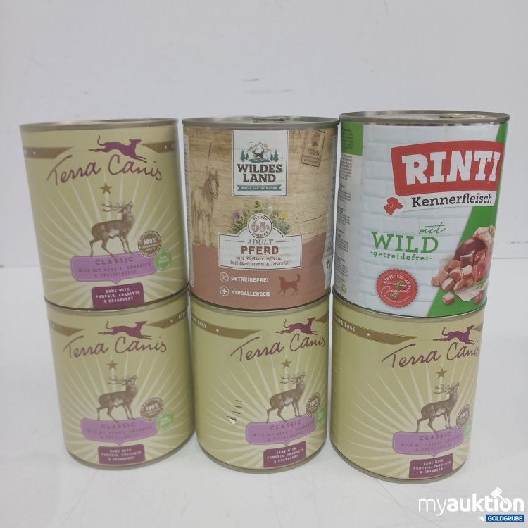 Artikel Nr. 984903: Hundenassfutter diverse Sorten 800g 6Stk