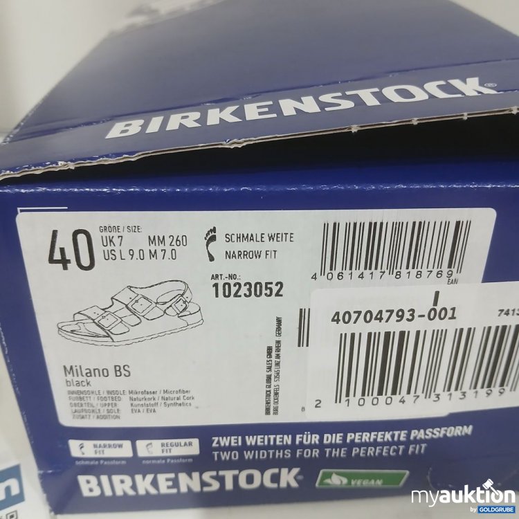 Artikel Nr. 990903: Birkenstock Milano BS black