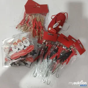 Auktion Nikolaus und Krampus Dekorationen-Set verschiedene Artikel