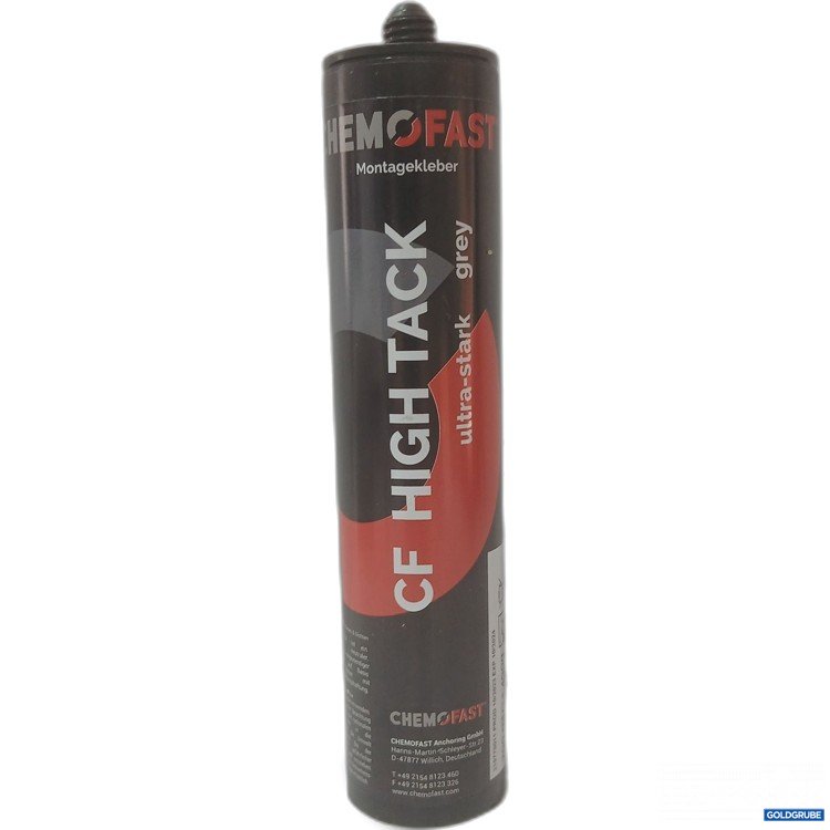 Artikel Nr. 445904 Artikel Nr. 445904: Chemofast CF High Tack ultra stark grau 490g