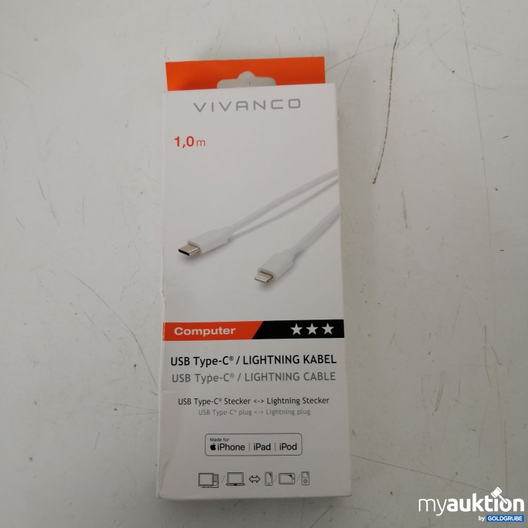 Artikel Nr. 701904: Vivanco USB-C to Lightning Kabel