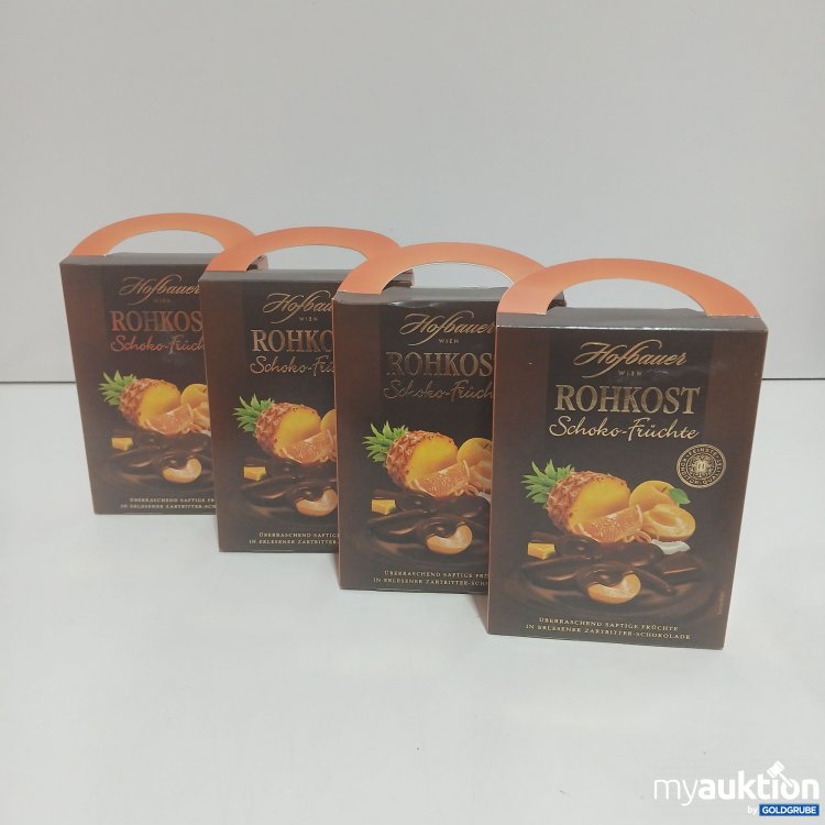 Artikel Nr. 901904: Hofbauer Rohkost Schoko-Früchte 4x125g