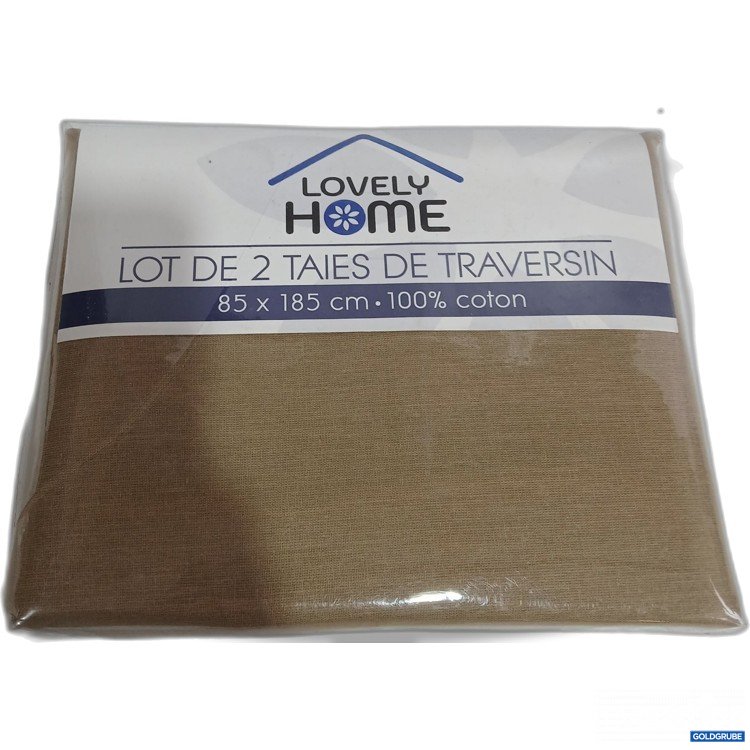 Artikel Nr. 920904: Lovely Home Lot de 2 Taies de Traversin 85x185cm 