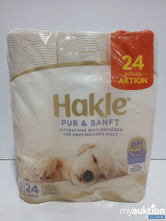Artikel Nr. 962904: Hakle Pur & Sanft Klopapier 24 Rollen 