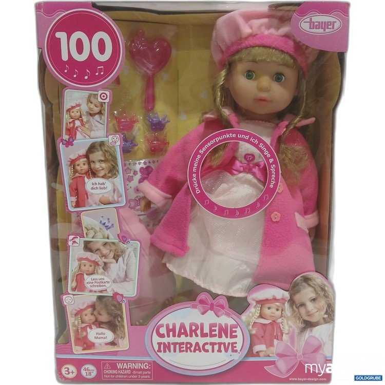 Artikel Nr. 980904 Artikel Nr. 980904: Bayer Charlene Interactive puppe