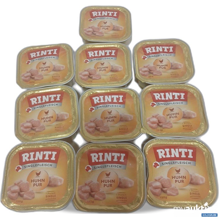 Artikel Nr. 984904: Rinti Singlefleisch Schale Huhn pur 150g 10Stk