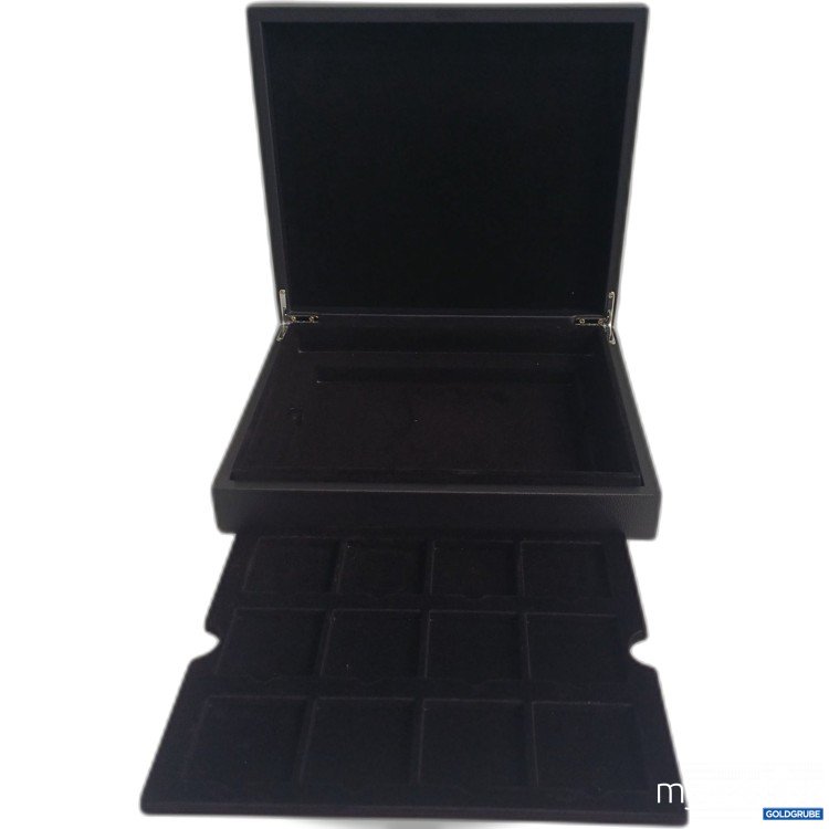 Artikel Nr. 987904 Artikel Nr. 987904: Aufbewahrungsbox für Münzen oder Briefmarken, Schwarz, ca.28x25x6cm