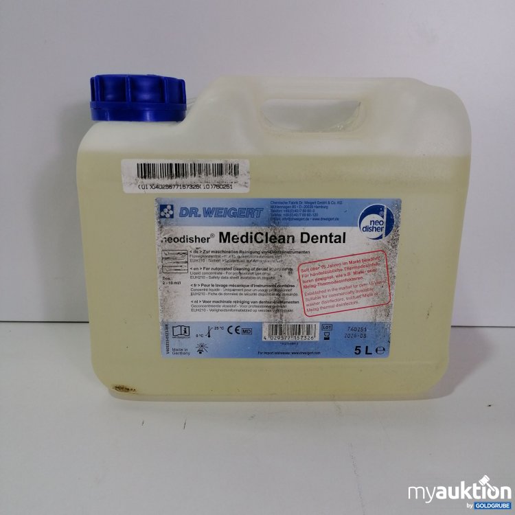 Artikel Nr. 427905 Artikel Nr. 427905: Dr. Weigert MediClean Dental 5l