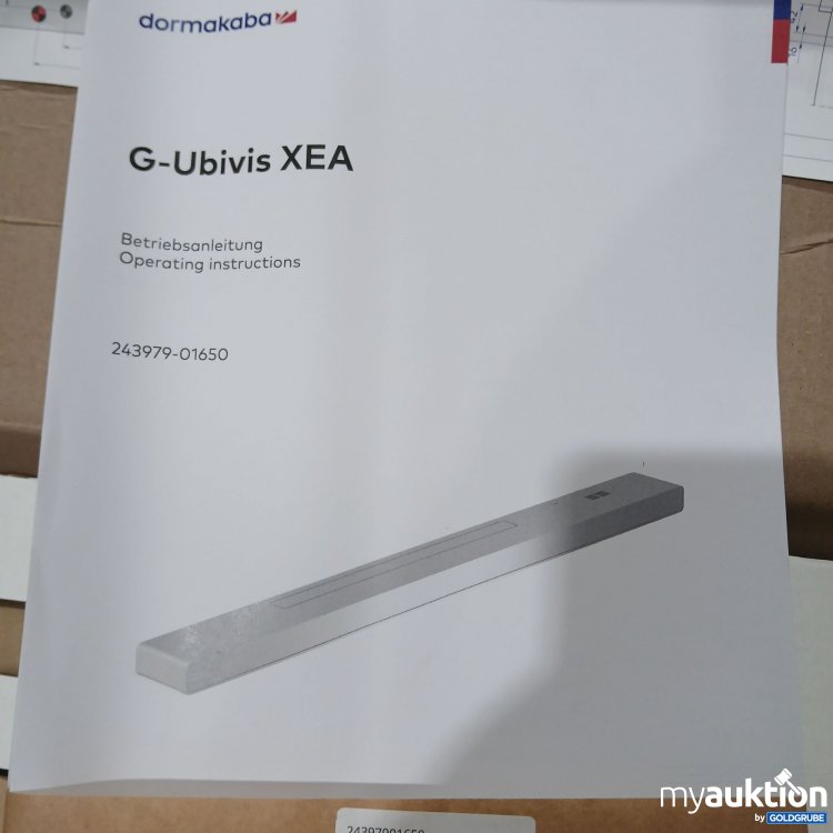 Artikel Nr. 444905: Dormakaba G-Ubivis XEA 243979-01650