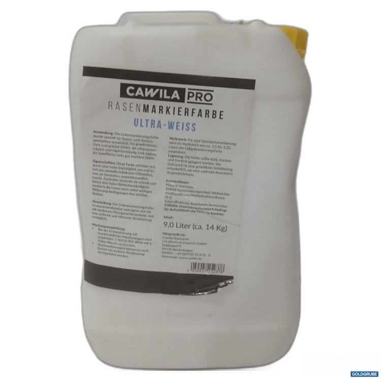 Artikel Nr. 467905 Artikel Nr. 467905: Cawila Pro Rasenmarkierfarbe Ultra-Weiss 9,0 l iter