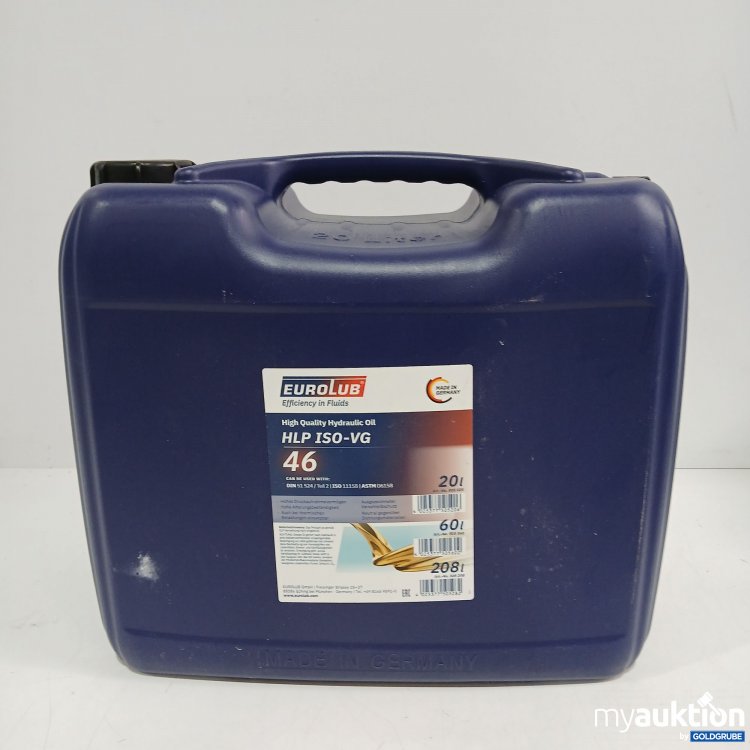 Artikel Nr. 870905 Artikel Nr. 870905: Eurolub HLP ISO VG 46 20l