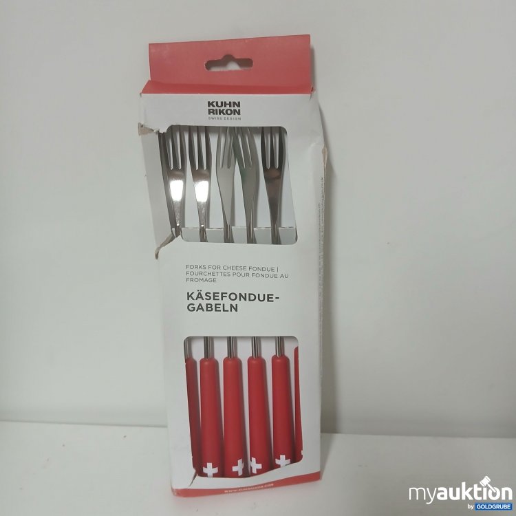 Artikel Nr. 912905: Kuhn Rikon 6 Käsefonduegabeln 