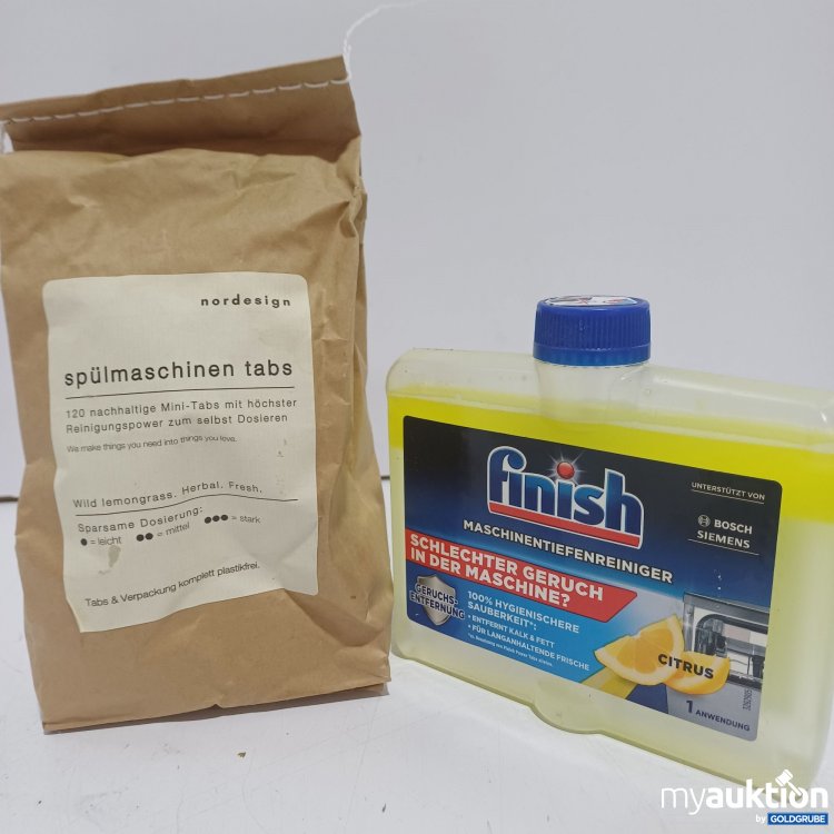 Artikel Nr. 938905 Artikel Nr. 938905: nordesign Spülmaschinen Tabs + Finish Tiefenreiniger