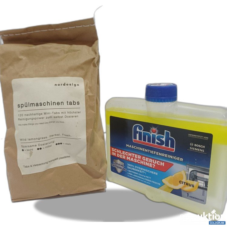 Artikel Nr. 938905 Artikel Nr. 938905: nordesign Spülmaschinen Tabs + Finish Tiefenreiniger