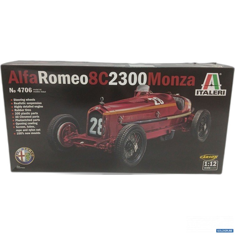 Artikel Nr. 980905 Artikel Nr. 980905: Alfa Romeo 8C 2300 Monza Italeri Model Kit N: 4706