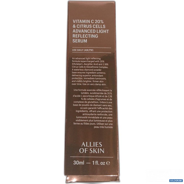 Artikel Nr. 998905: Allies of Skin Vitamin C 20% & Citrus Cells advanced Light Reflecting Serum 30ml 
