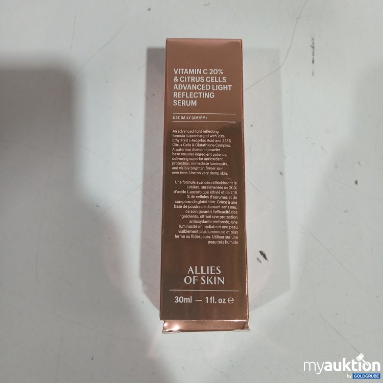 Artikel Nr. 998905: Allies of Skin Vitamin C 20% & Citrus Cells advanced Light Reflecting Serum 30ml 