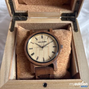 Auktion Holzkern Herrenuhr