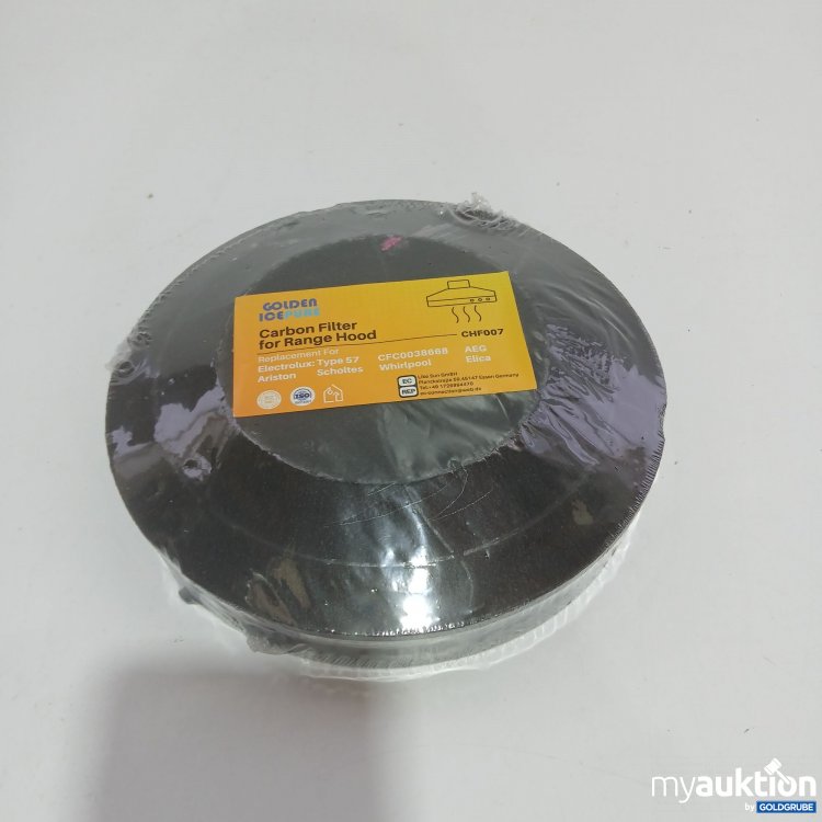 Artikel Nr. 398906 Artikel Nr. 398906: Golden IcePure Carbon Filter for Range Hood CHF007