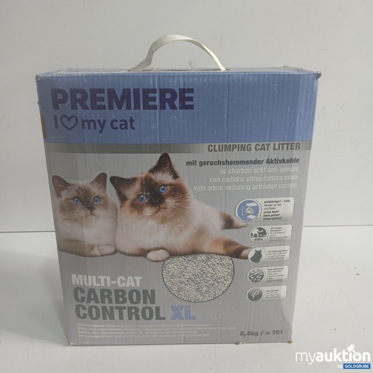 Artikel Nr. 464906: Premiere Katzenstreu Multi-Cat Carbon Control XL 8,4 kg