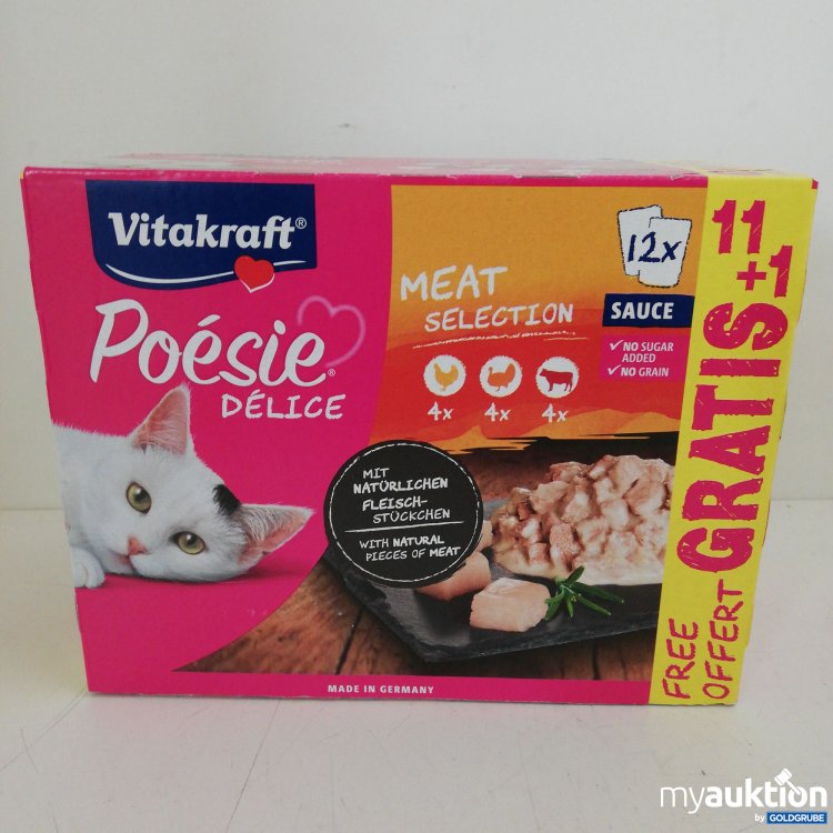 Artikel Nr. 656906 Artikel Nr. 656906: Vitakraft Poesie Deluce Katzenfutter 12x85g