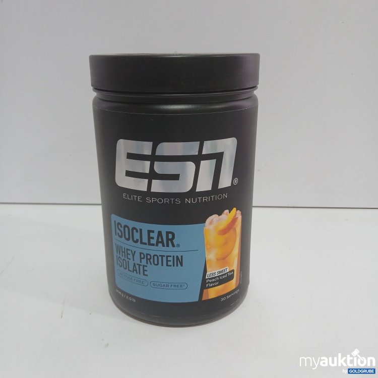 Artikel Nr. 813906 Artikel Nr. 813906: ESN Isoclear Whey Protein Isolate Peach Iced Tea 908g